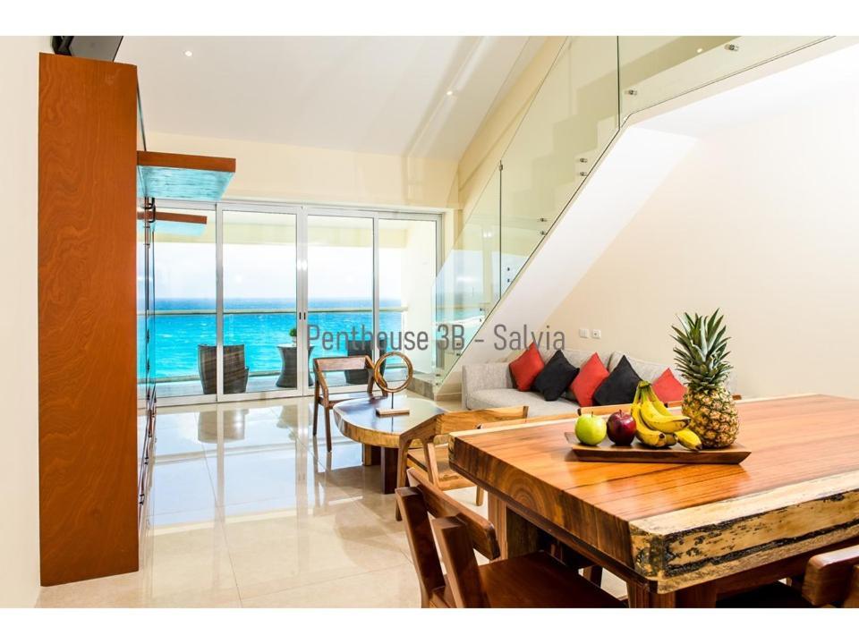 2 Story Oceanfront Penthouses On Cancun Beach! Ngoại thất bức ảnh