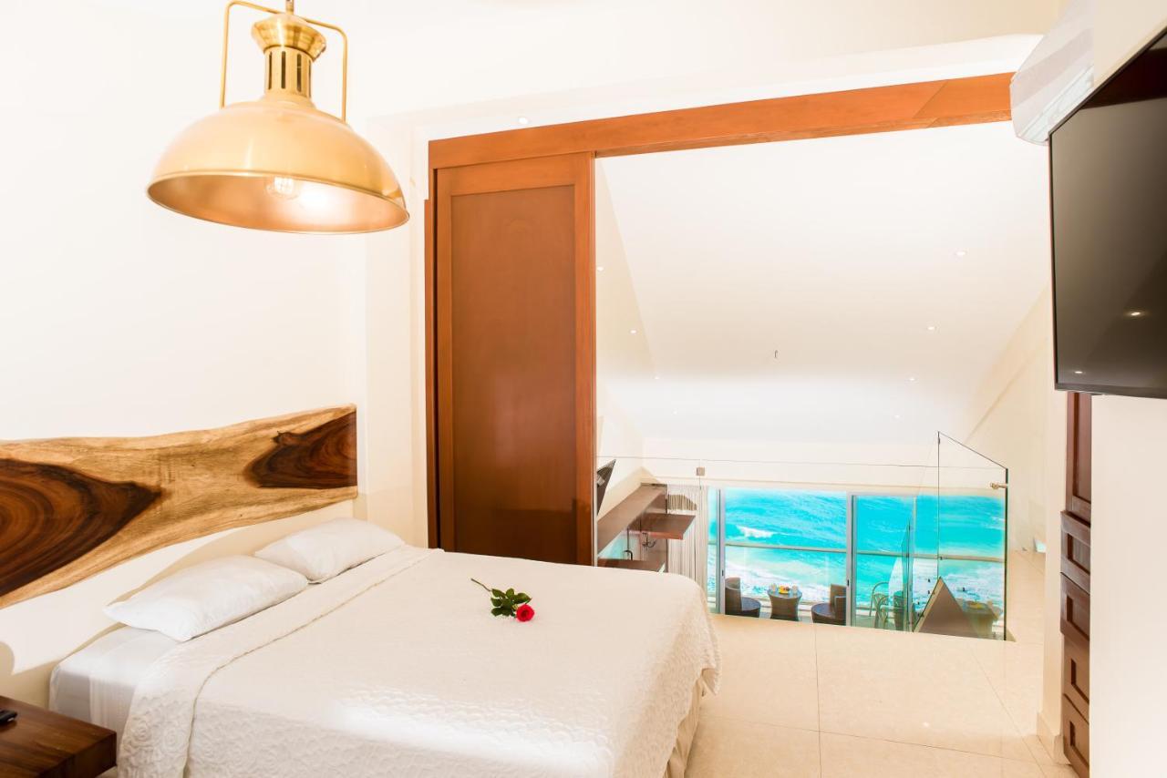 2 Story Oceanfront Penthouses On Cancun Beach! Ngoại thất bức ảnh