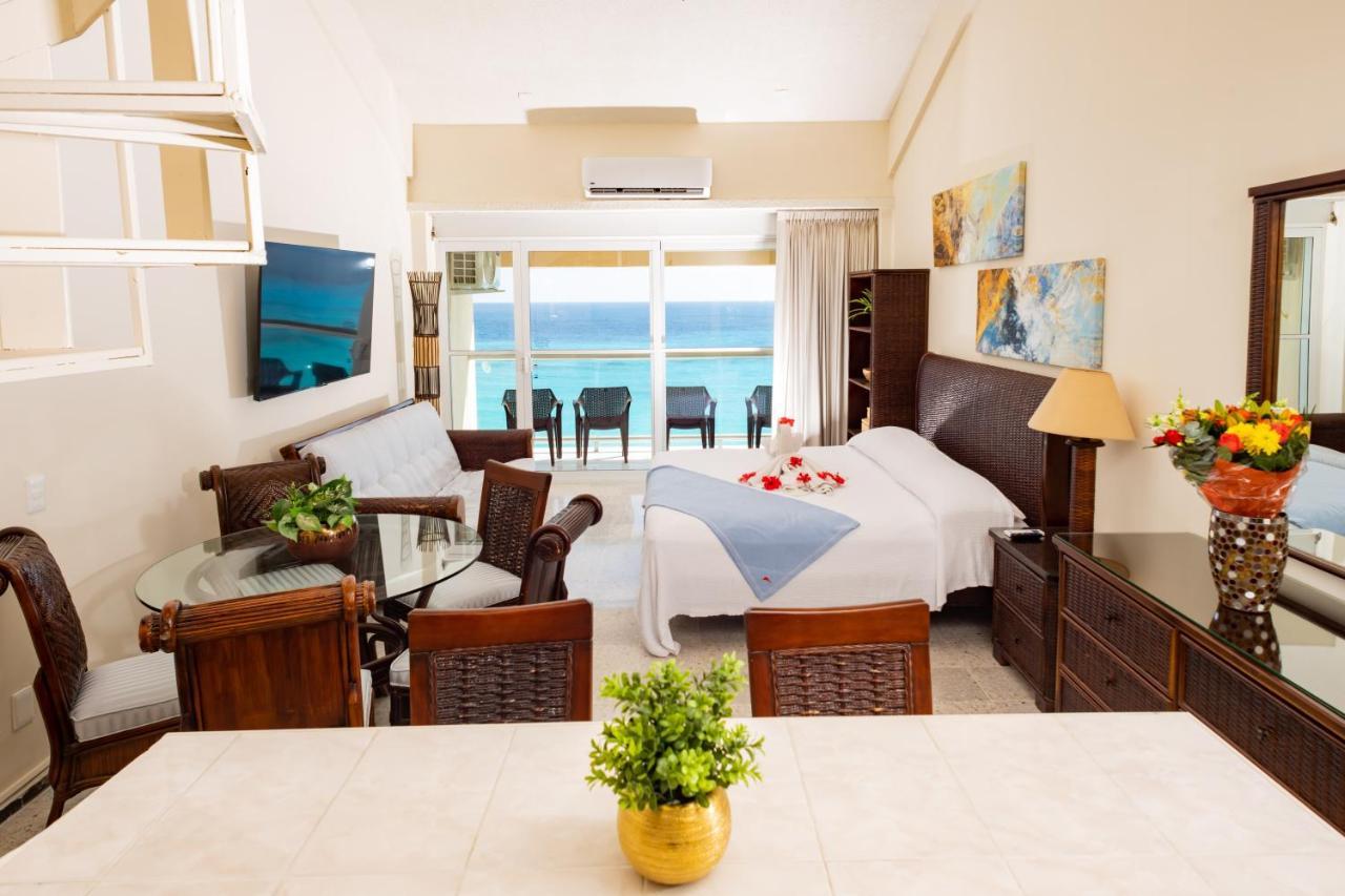 2 Story Oceanfront Penthouses On Cancun Beach! Ngoại thất bức ảnh