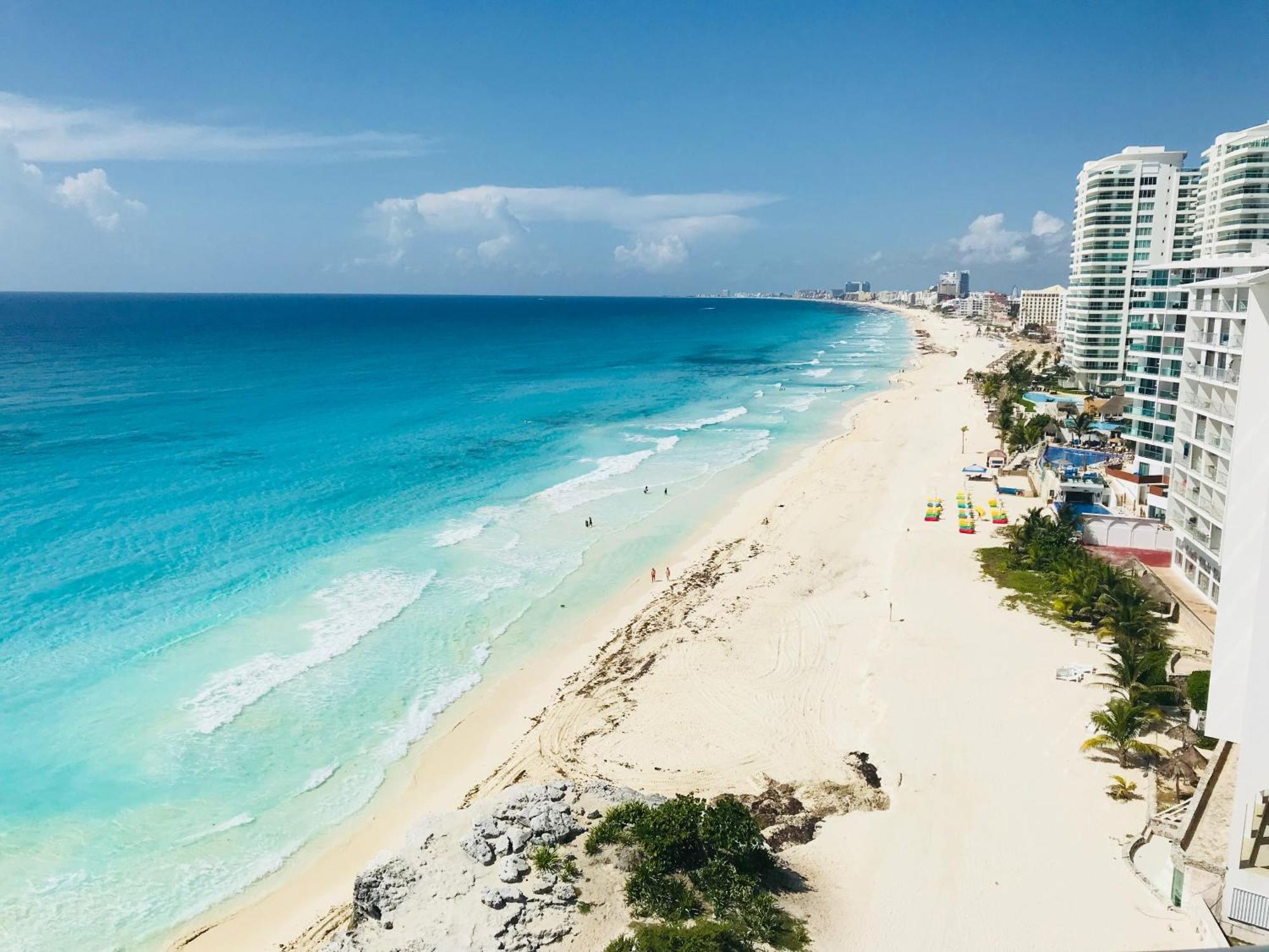2 Story Oceanfront Penthouses On Cancun Beach! Ngoại thất bức ảnh