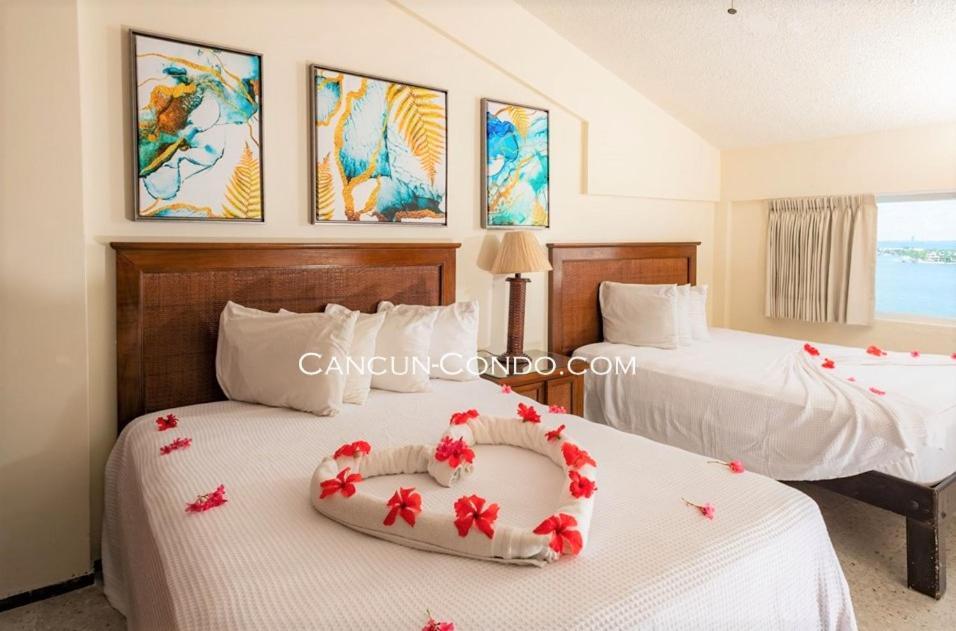 2 Story Oceanfront Penthouses On Cancun Beach! Ngoại thất bức ảnh