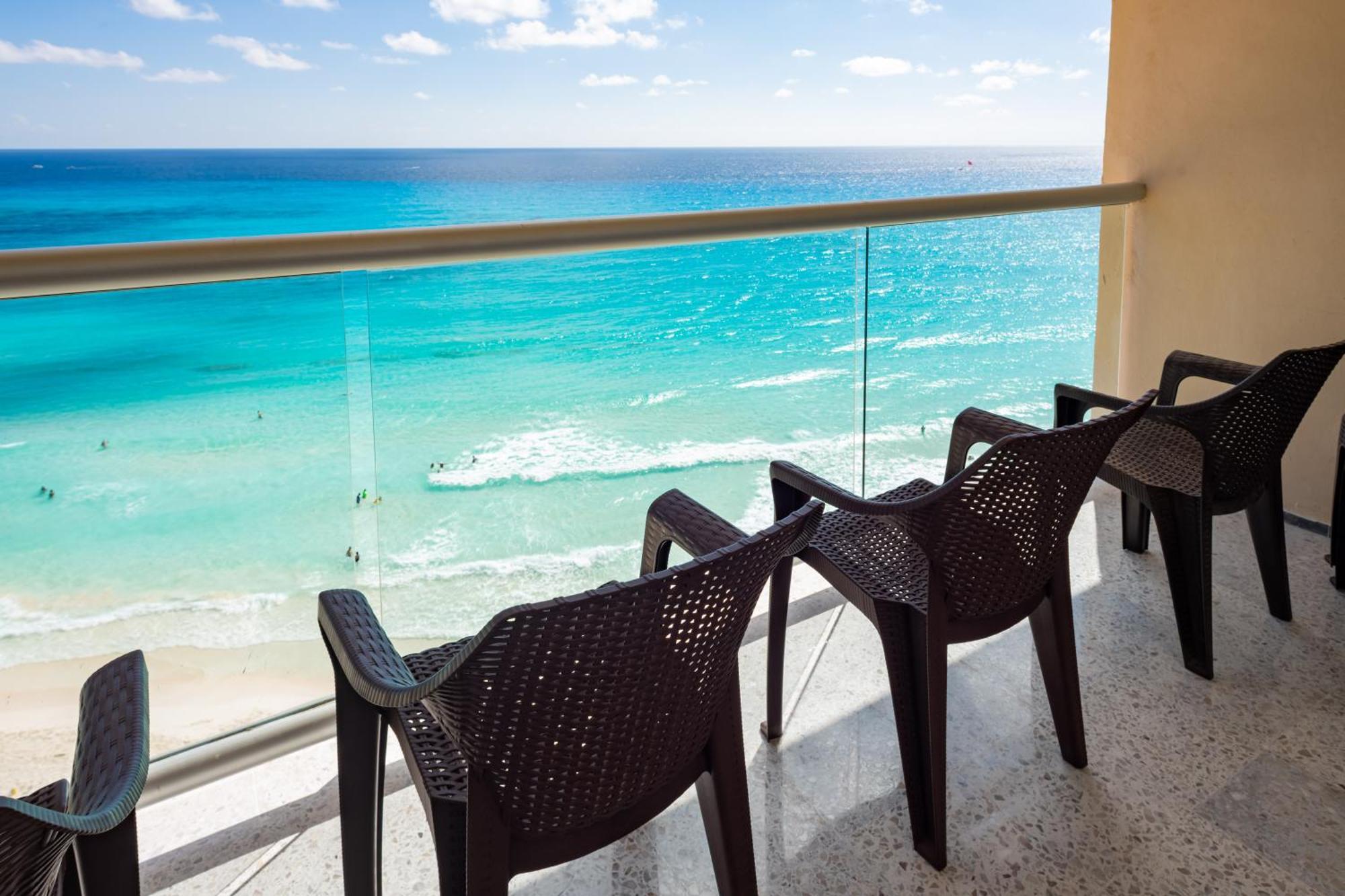 2 Story Oceanfront Penthouses On Cancun Beach! Ngoại thất bức ảnh