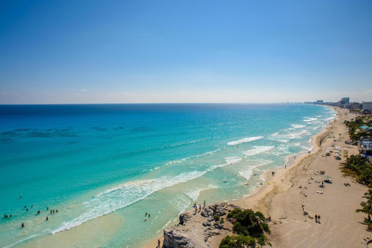 2 Story Oceanfront Penthouses On Cancun Beach! Ngoại thất bức ảnh