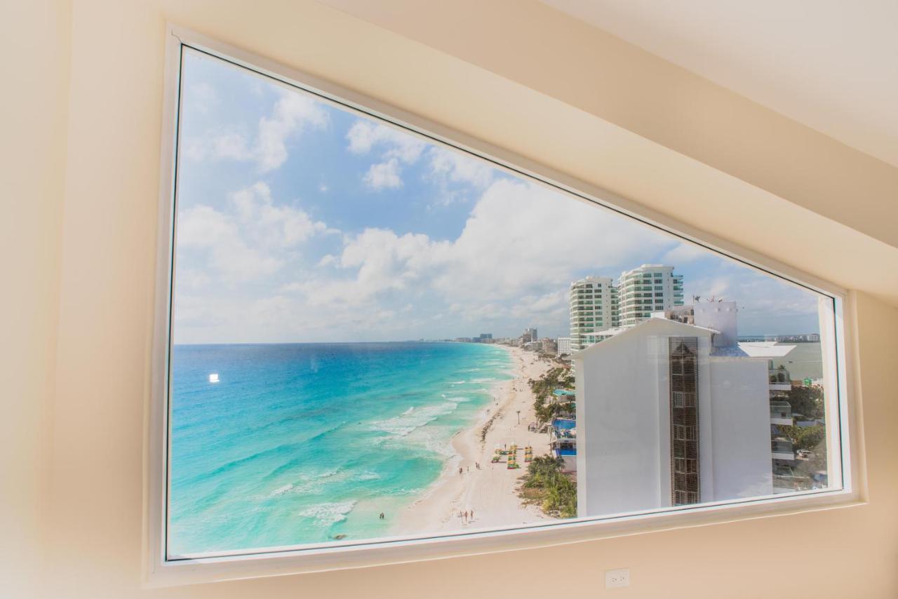 2 Story Oceanfront Penthouses On Cancun Beach! Ngoại thất bức ảnh